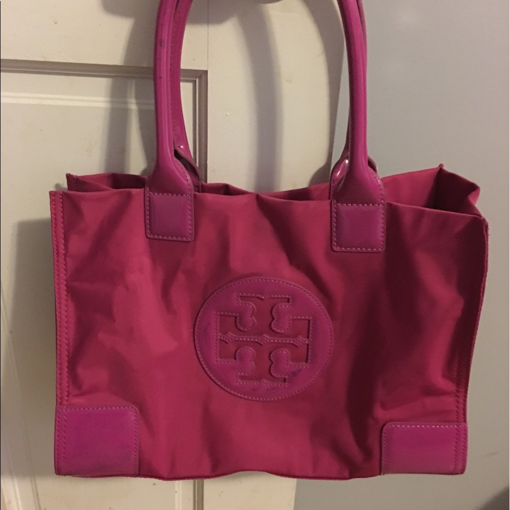 Authentic Tory Burch Ella - fuschia pink